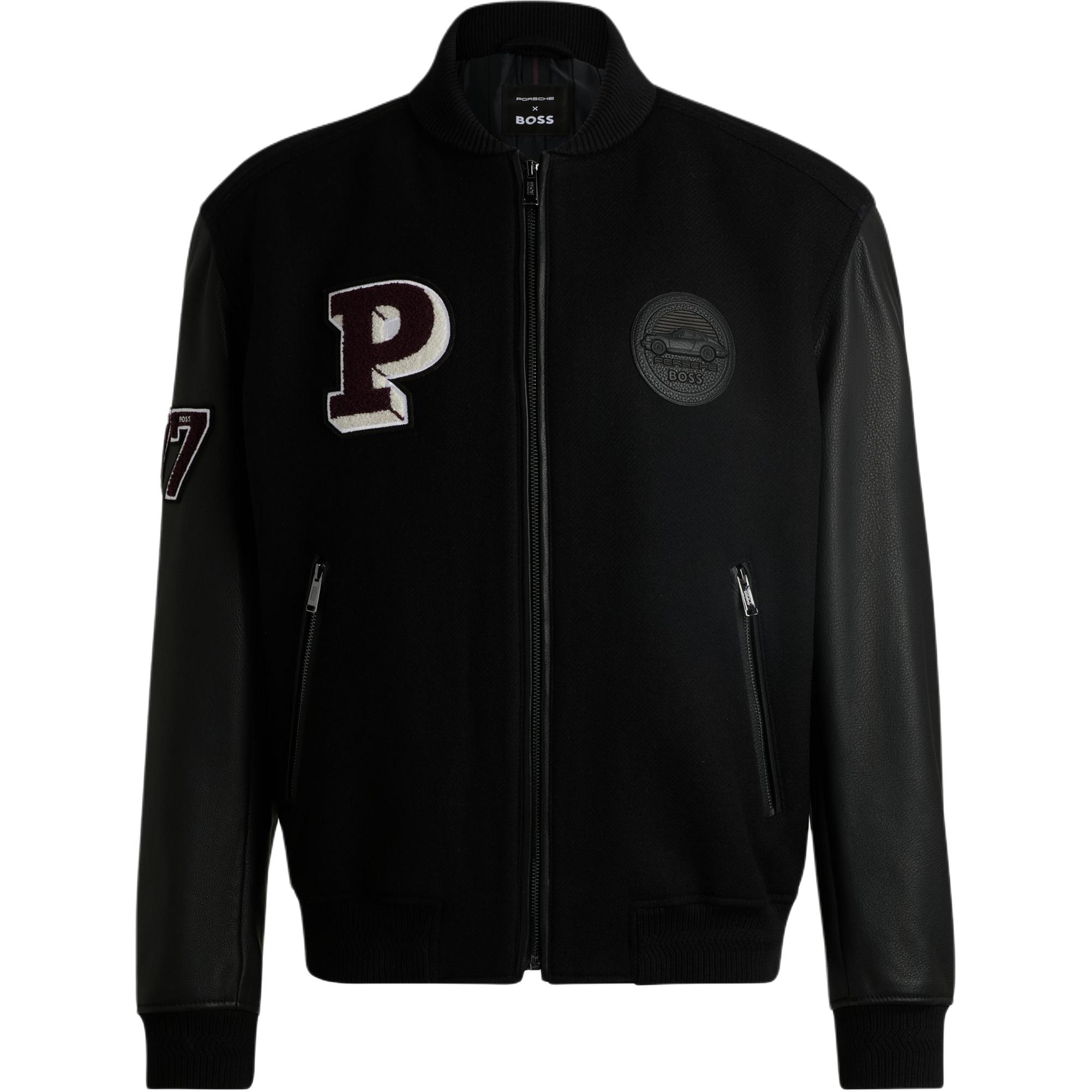 HUGO BOSS Woolen black jacket