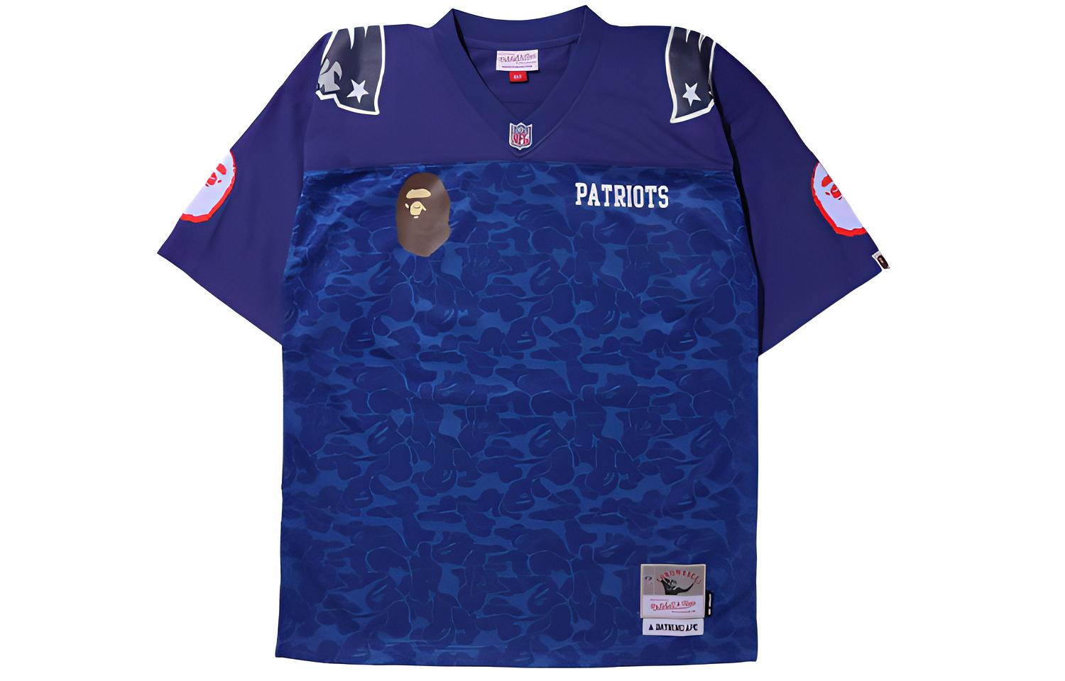 Bape X Mitchell & Ness Nfl New England Patriots Legacy Jersey