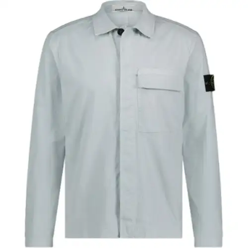 STONE ISLAND Jackets & Coats Men's Sky Blue