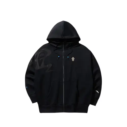Anta Basketball Collection Sweatshirt Unisex Basic Black