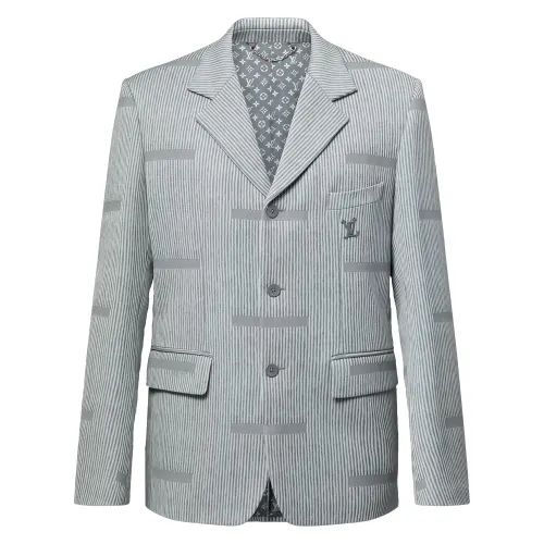 LOUIS VUITTON Lv X Park Seo-Bo Tailored Wool Single-Breasted Jacket