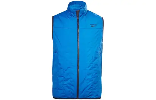 Reebok Vests Men's Blue Stand Collar Moderate Other