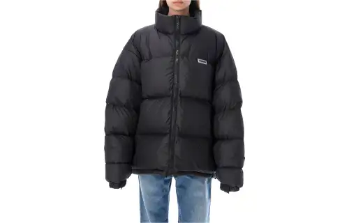 Vetements SS22 Moderate Down Jacket Unisex Black