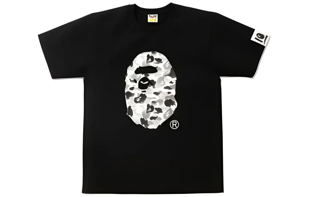 A BATHING APE T Shirt Men's Black