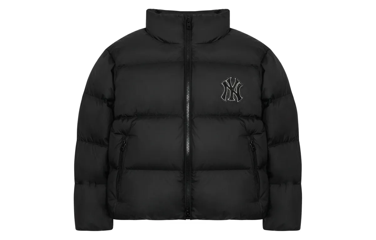 MLB Down Jacket Short Unisex Black