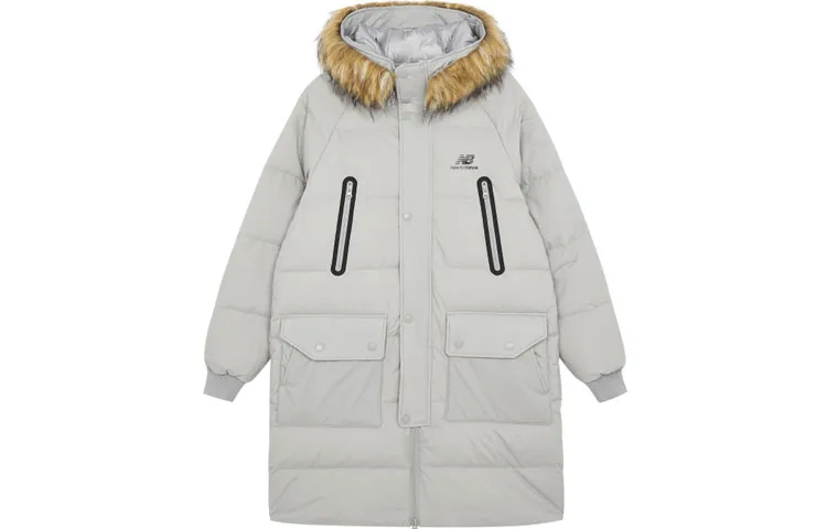 New Balance Down Jacket Men's Gray