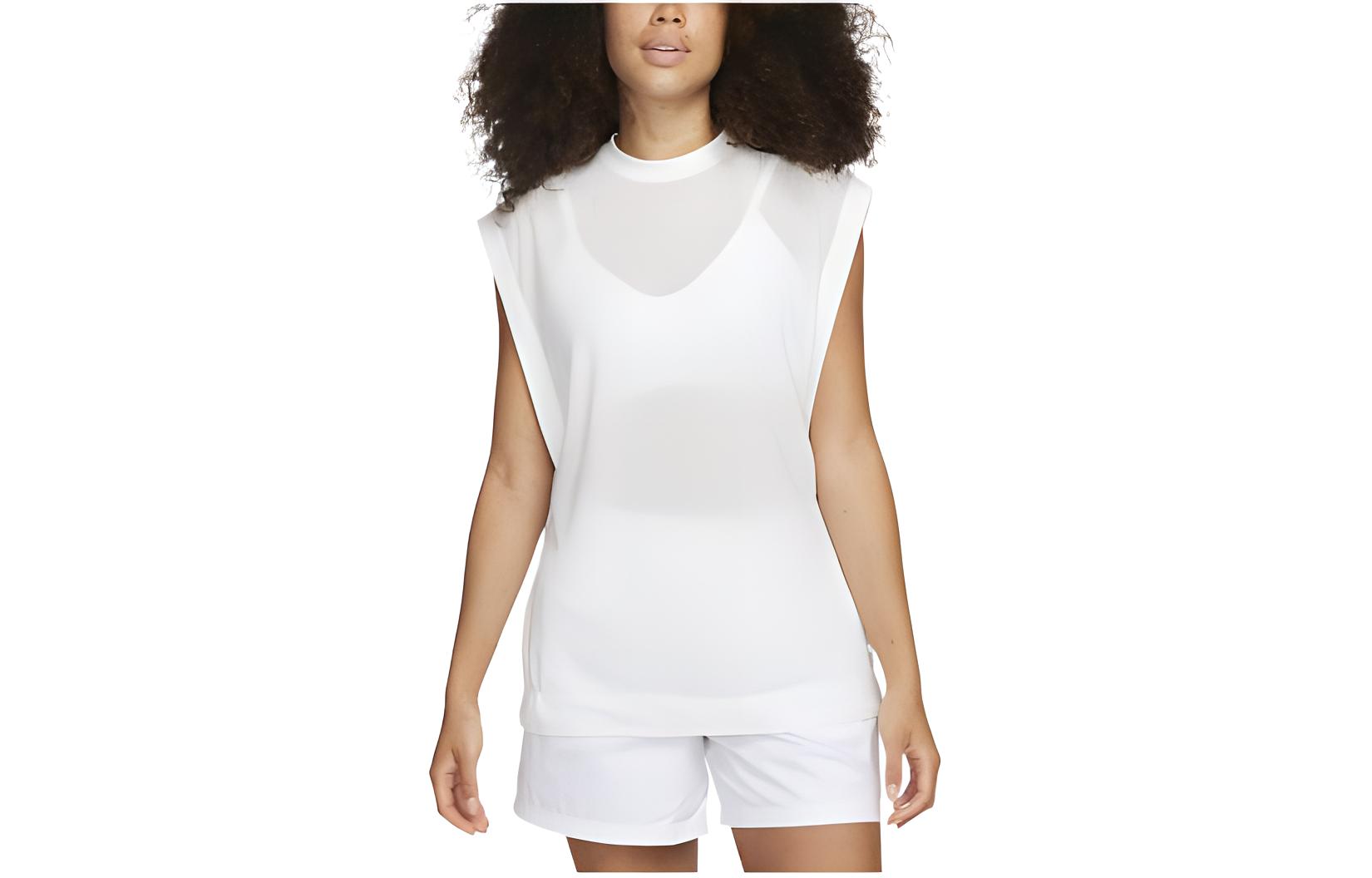 Nike Sleeveless Sports Shirts Women’s White Other