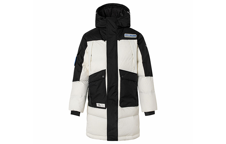 Куртка Kappa Down Jacket (черно-белая)