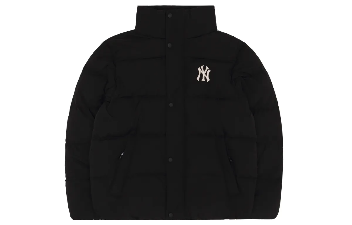 MLB Down Jacket Short Unisex Black