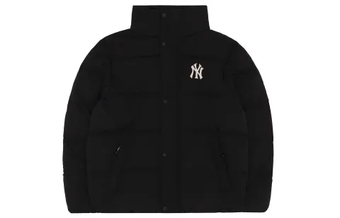 MLB Down Jacket Short Unisex Black
