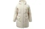 Li Ning Down Jackets Men's Dusty Khaki Hooded Moderate Other