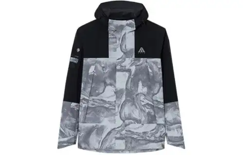 Anta Variety Training Collection Waterproof And Windproof Windbreaker Jacket Men's Sand Grain Gray/Basic Black