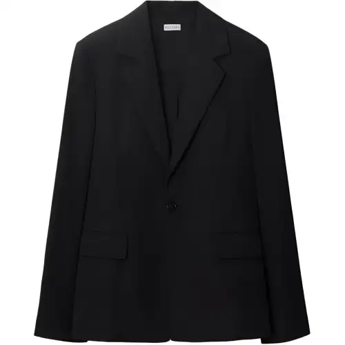 Burberry single-breasted wool blazer