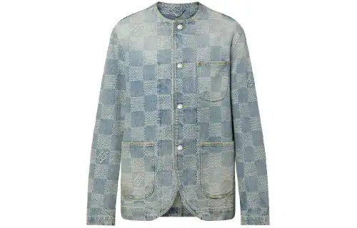 LOUIS VUITTON Damier Denim Chic Jacket