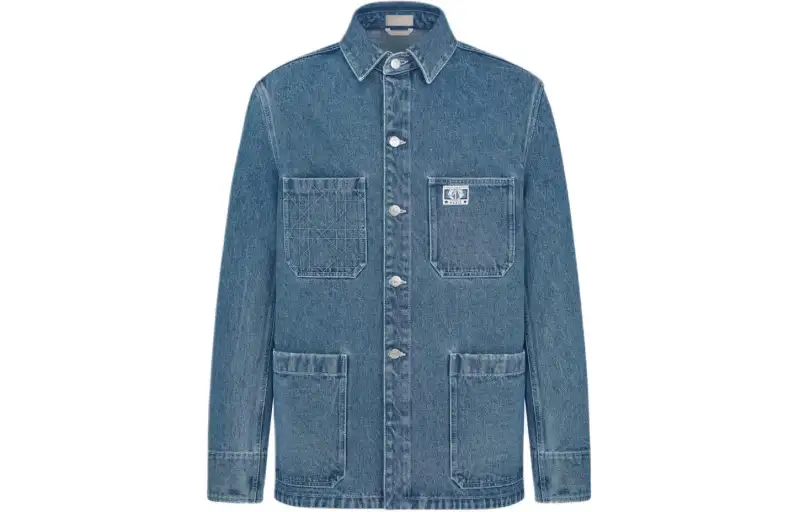 Dior Buttoned Denim Overshirt