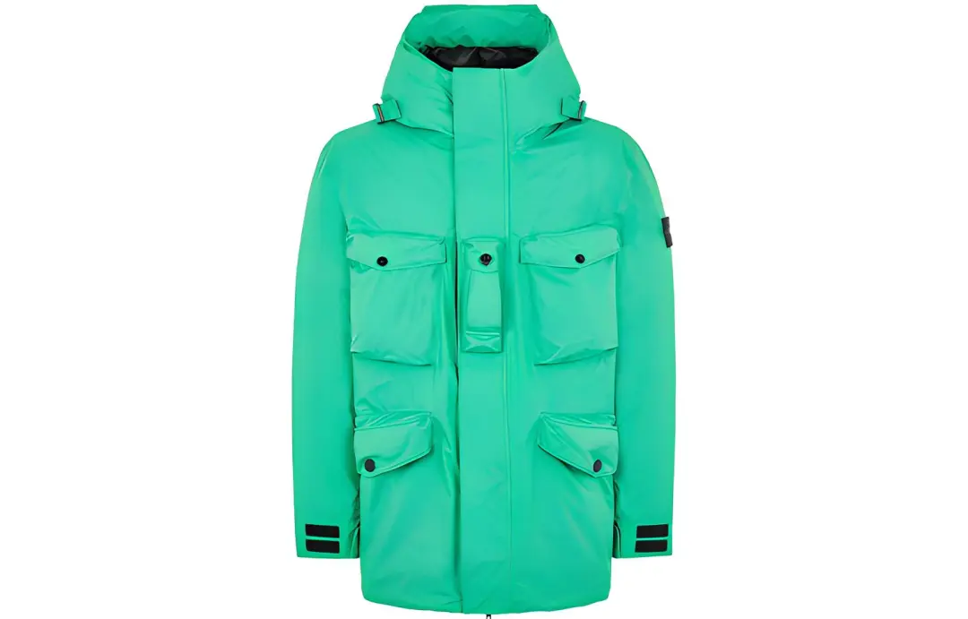 STONE ISLAND FW21 Down Jacket Unisex Green