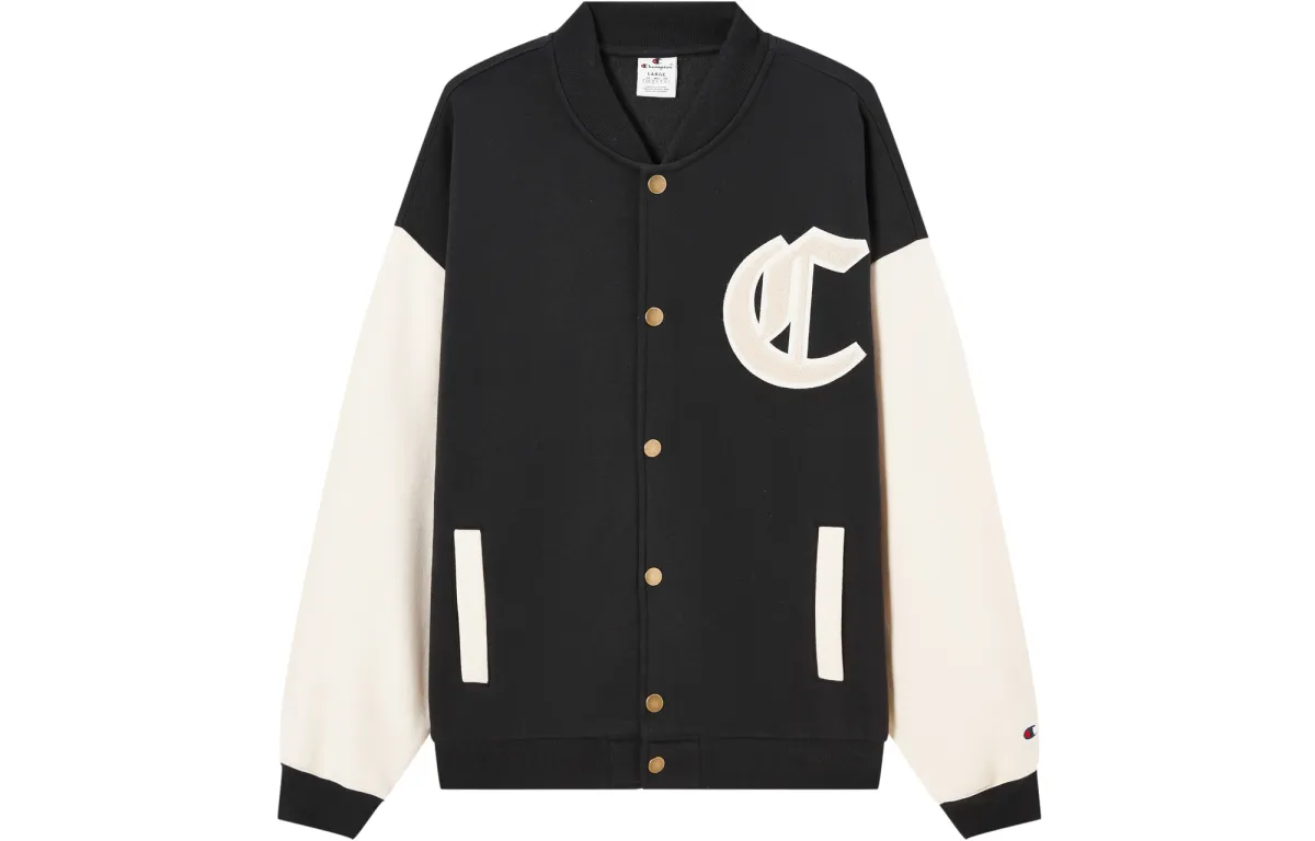 Champion Jacket Europe Version Unisex Black
