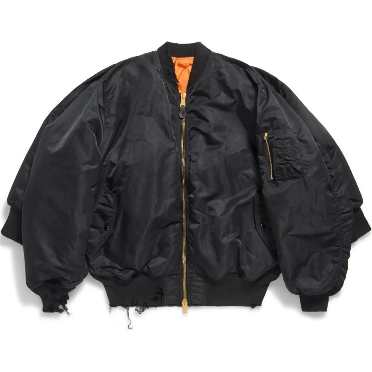 Balenciaga Jackets & Coats Loose Fit Men's Black