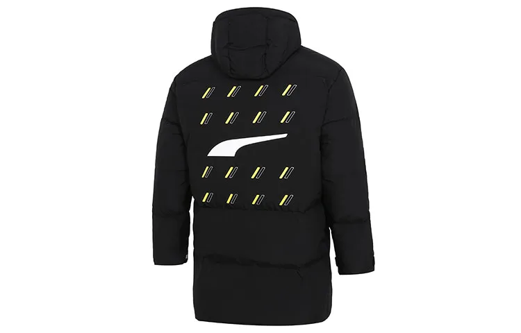 PUMA Down Jackets Men's Black Hooded Moderate Other