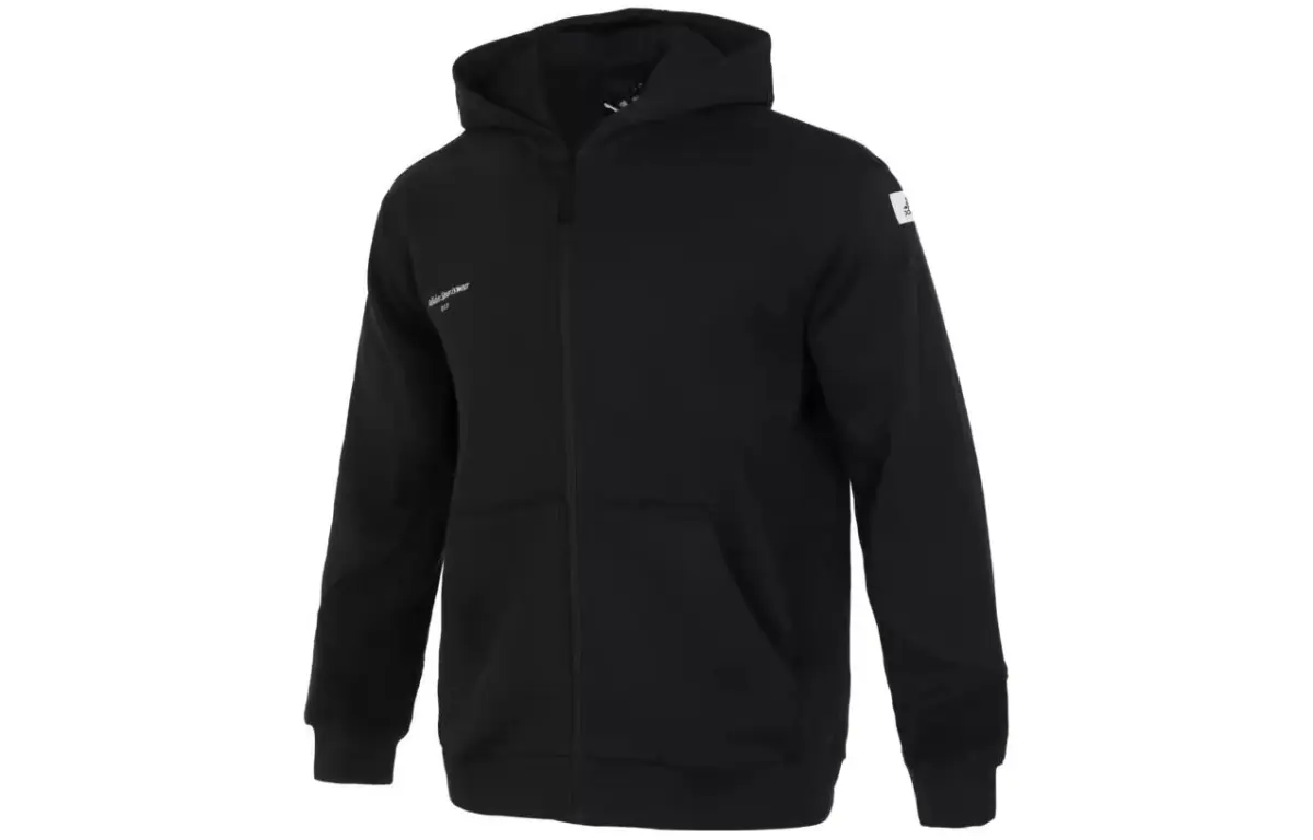 Adidas Jackets Men's Black Hooded Moderate Other