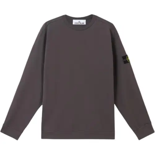 STONE ISLAND Cotton Jersey Sweatshirt