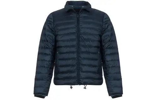 PRADA Down Jacket Winter Men's Marine Blue