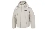 Timberland Down Jackets Men's Taupe Hooded Moderate Other