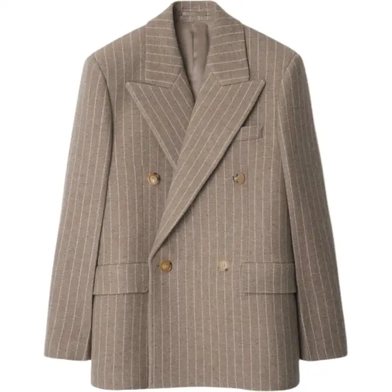 Burberry Pinstriped Blazer