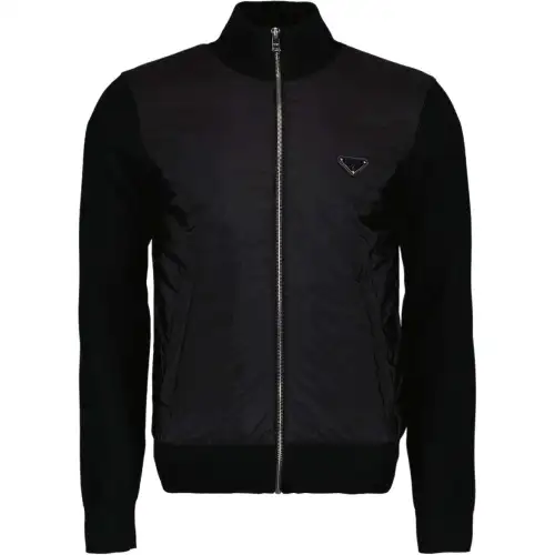 PRADA Jackets & Coats Men's Black