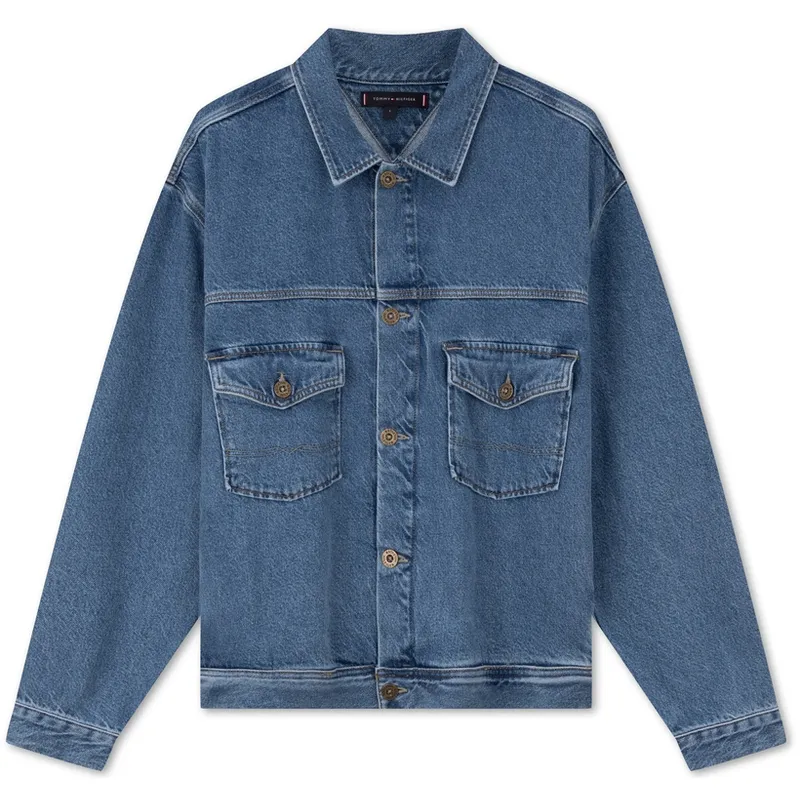 Tommy Hilfiger Denim Jacket Men's Denim Blue