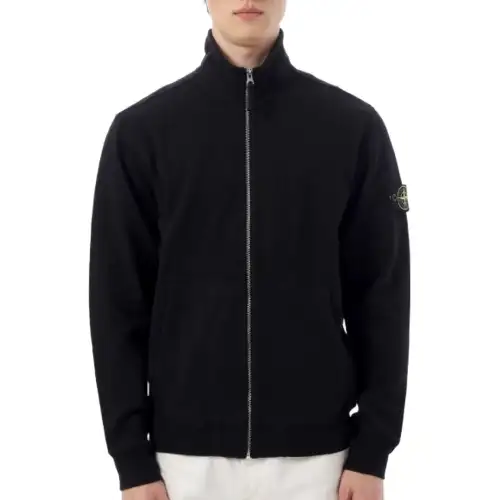 STONE ISLAND Compass Patch Zipped Sweatshirt