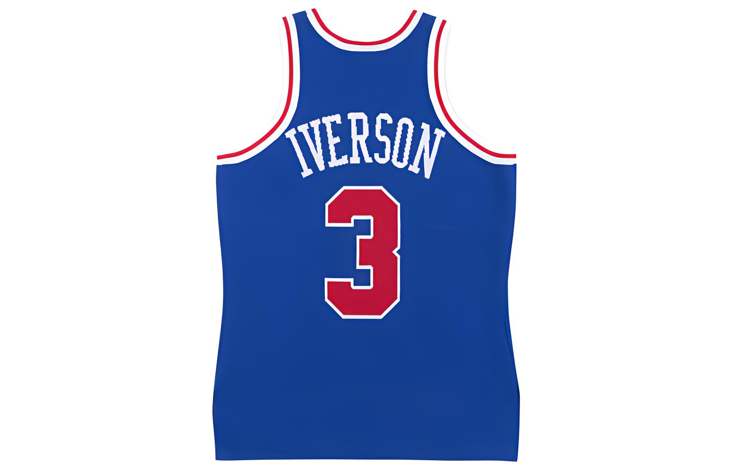 Mitchell & Ness 1996/97 Allen Iverson Philadelphia 76ers Authentic Alternate Jersey