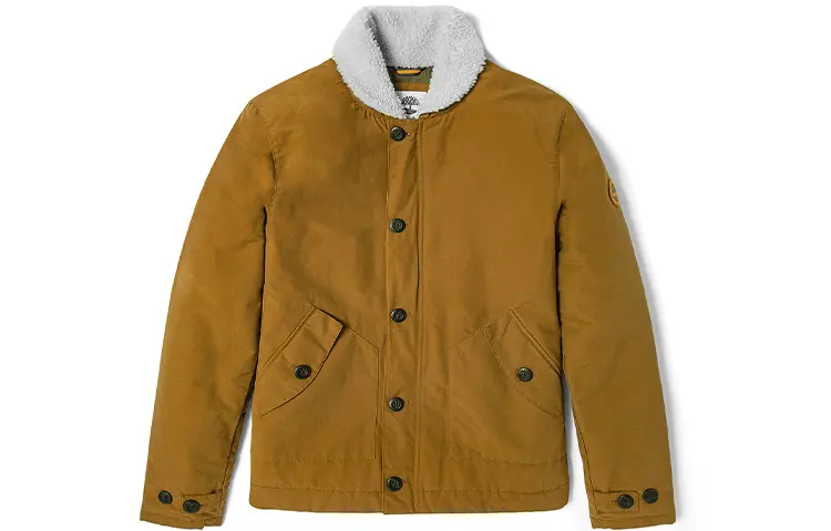 Timberland Puffer Jackets Men's Rubber Baseball Collar Moderate Other