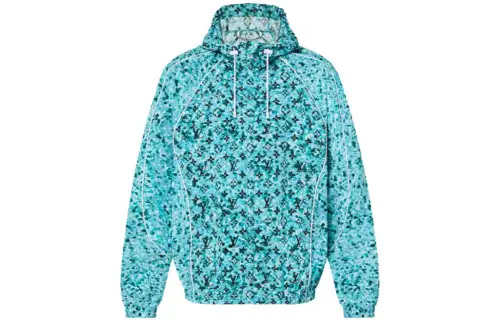 Louis Vuitton 2010 monogram-printed windbreaker parka