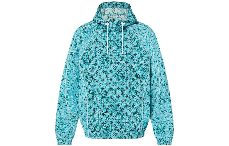 Louis Vuitton 2010 monogram-printed windbreaker parka