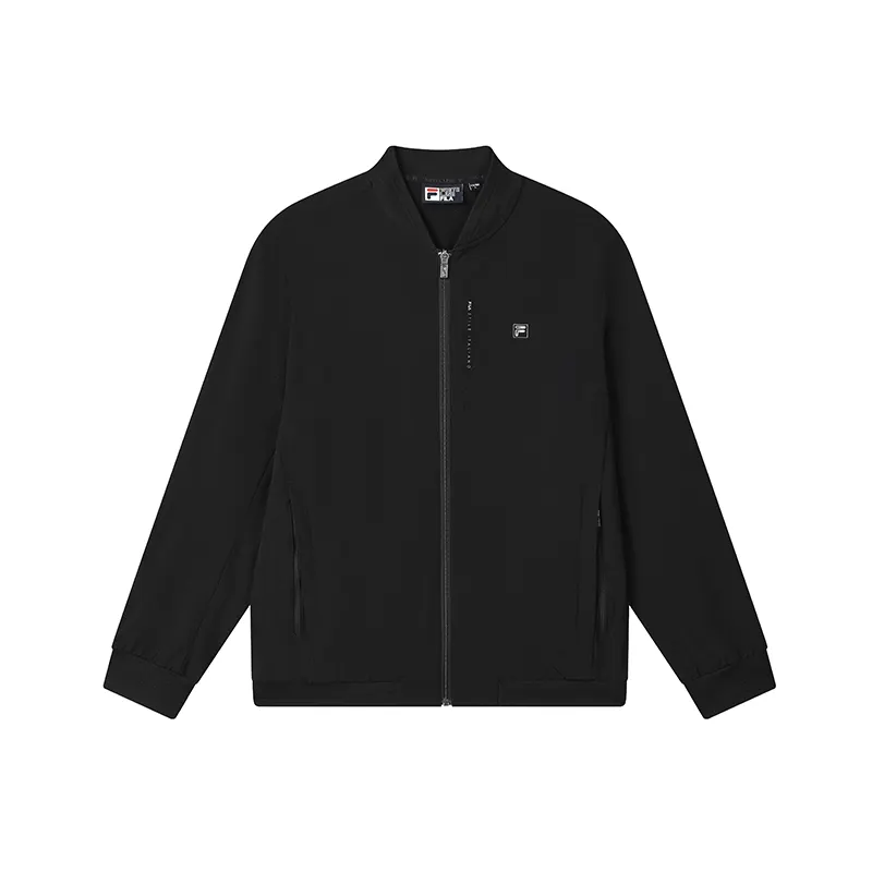 FILA WHITE Jackets & Coats Men's Jet Black