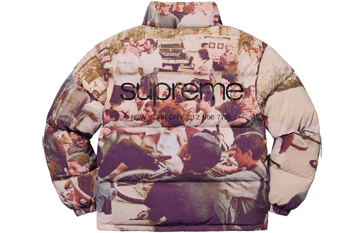 Куртка Supreme Down Jacket (разноцветная)