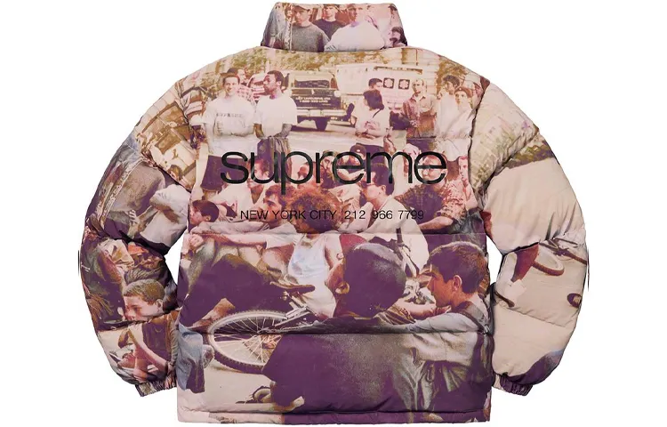 Supreme Lafayette Reflective Down Jacket