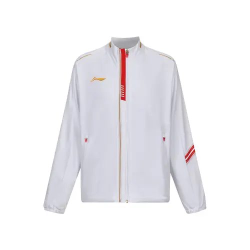 Li Ning Jackets & Coats Unisex White