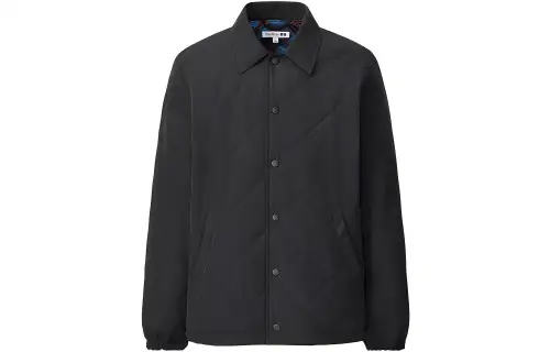 UNIQLO X JW Anderson Uniqlo Jw Anderson Co Branded Series Puffer Jackets Men's Black Lapel Moderate