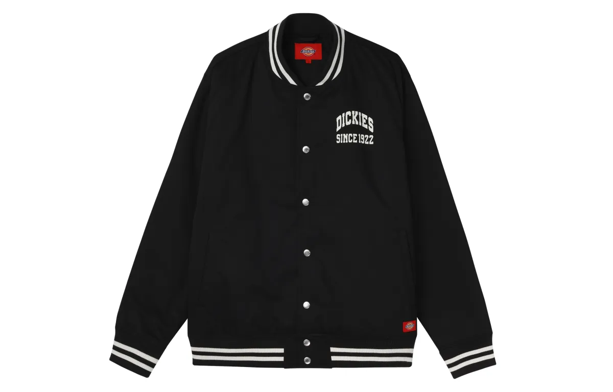 Dickies Baseball Jacket Unisex Black