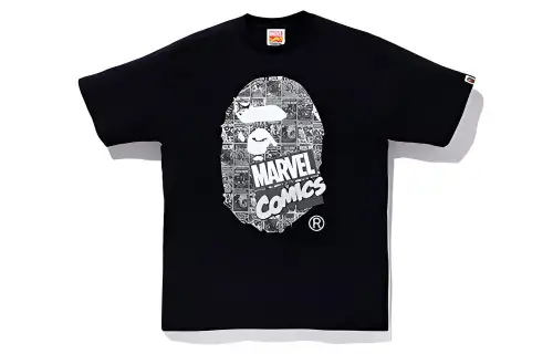 Bape X Marvel Comics Ape Head Ex Tee