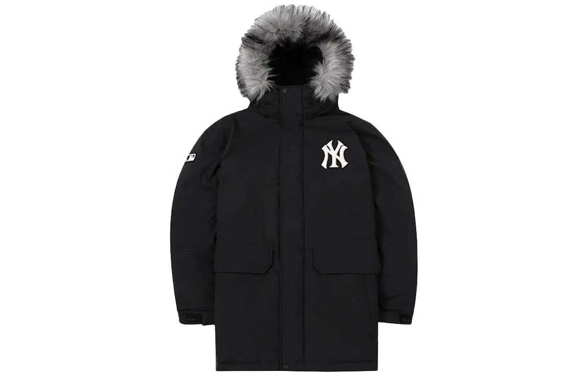 MLB Down Jacket Short Unisex Black