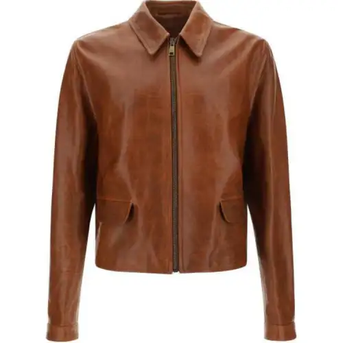 Prada leather jacket