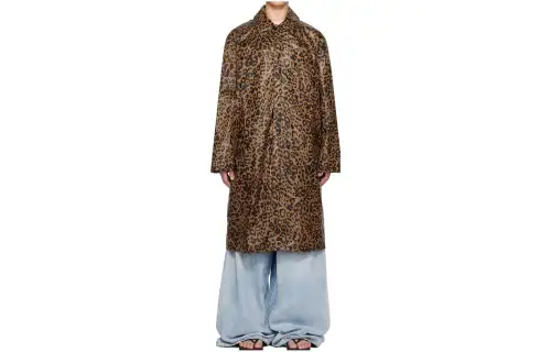 Vetements Coats Men's Tawny Square Collar Moderate