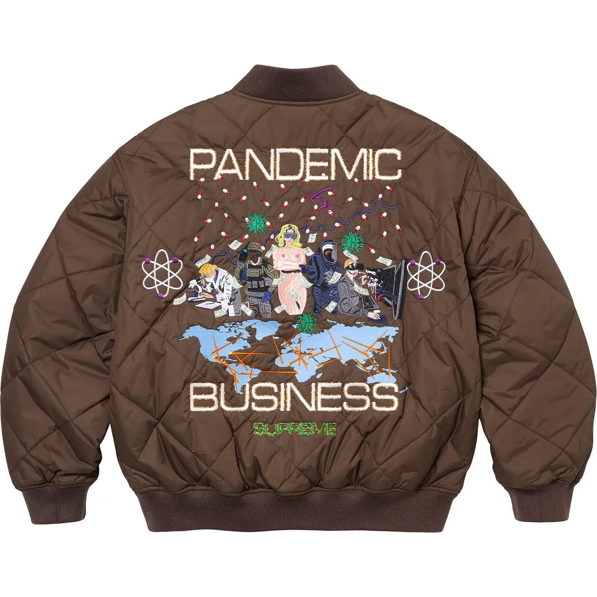 Supreme Aoi Quilted Work Jacket