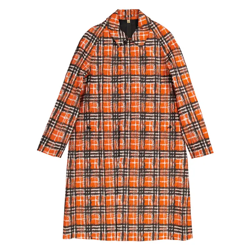 Burberry Coats Men's Red Lapel Moderate