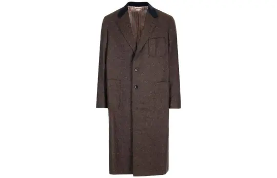 THOM BROWNE THOM BROWNE FW23 Coats Men's Brown