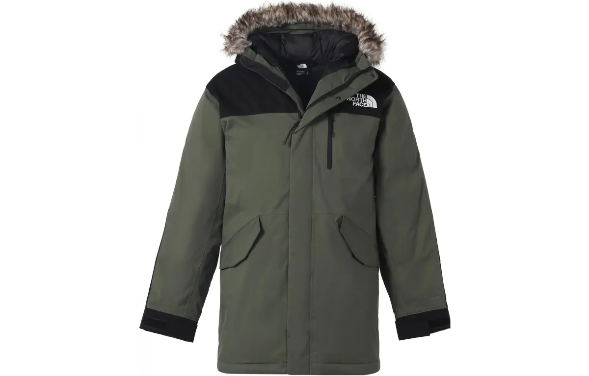 THE NORTH FACE Down Jacket Men's Olive Green