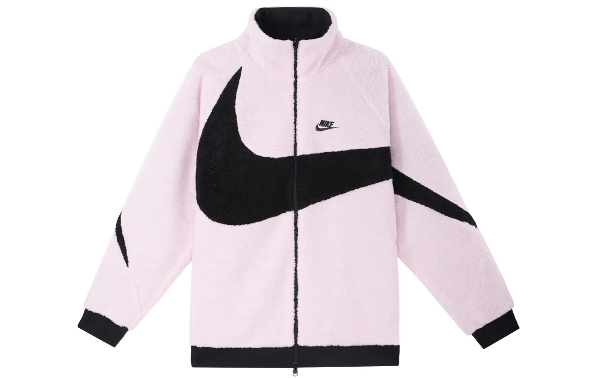 Nike Women's Big Swoosh Reversible Boa Jacket Asia Sizing